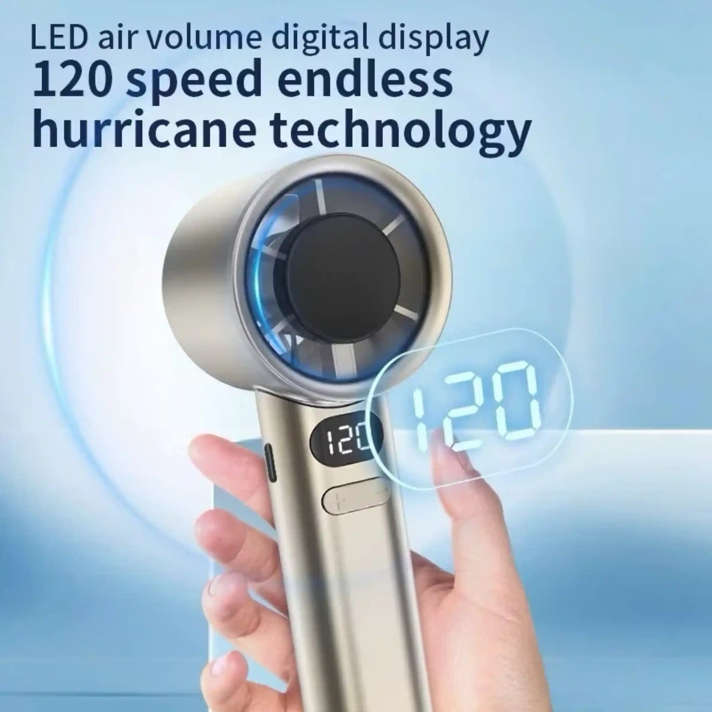 Mini Portable Rechargeable Cooling Fan