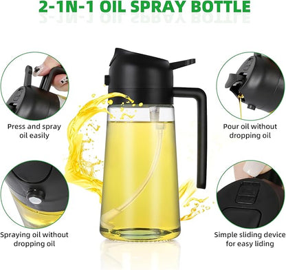 2 in 1 Oil dispenser and Sprayer