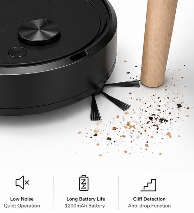 Smart Auto Robot Vacuum Cleaner